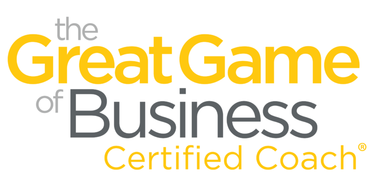 Great Game of Business Certified Coach logo.